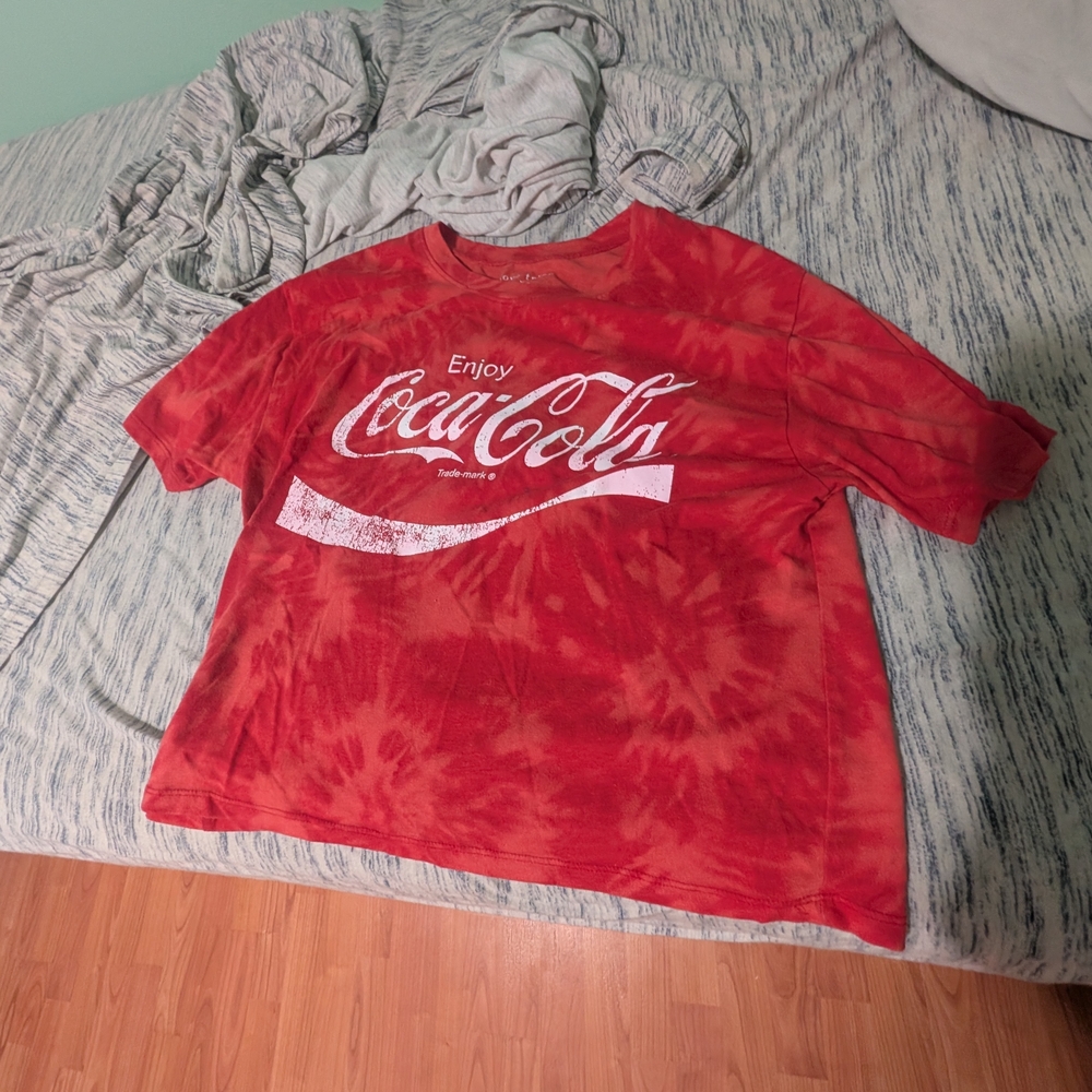 Coca-Cola Red Tie-Dye T-Shirt